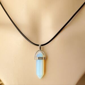 🛍️BUNDLE ONLY ITEM🛍️ Opalite Pendant Necklace w/Cord